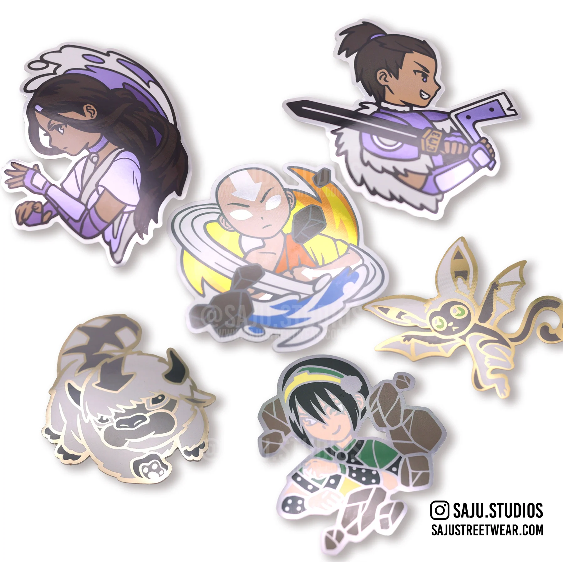 Avatar Metallic Decals Full Set (14 pcs) - Image 3