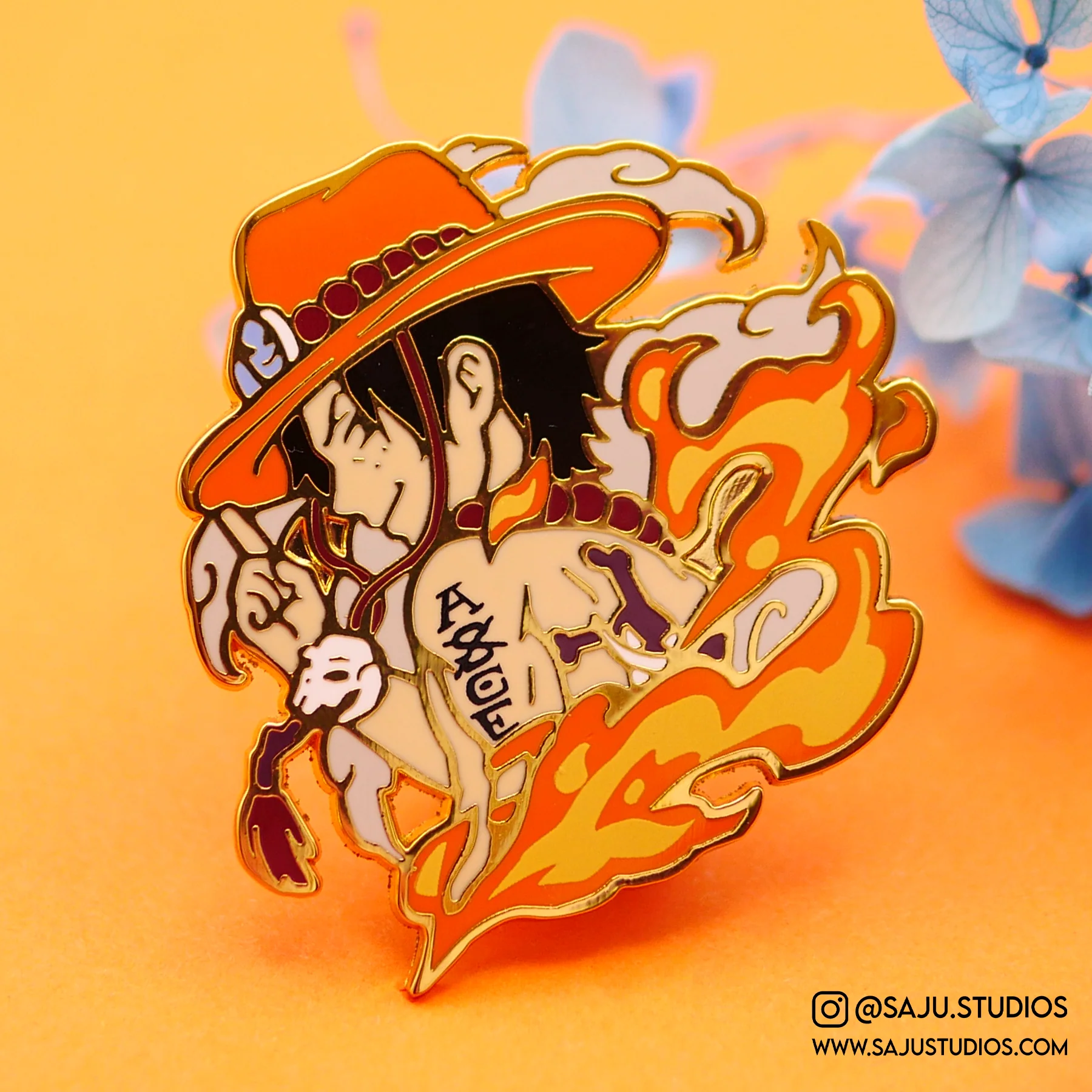 Ace Enamel Pin
