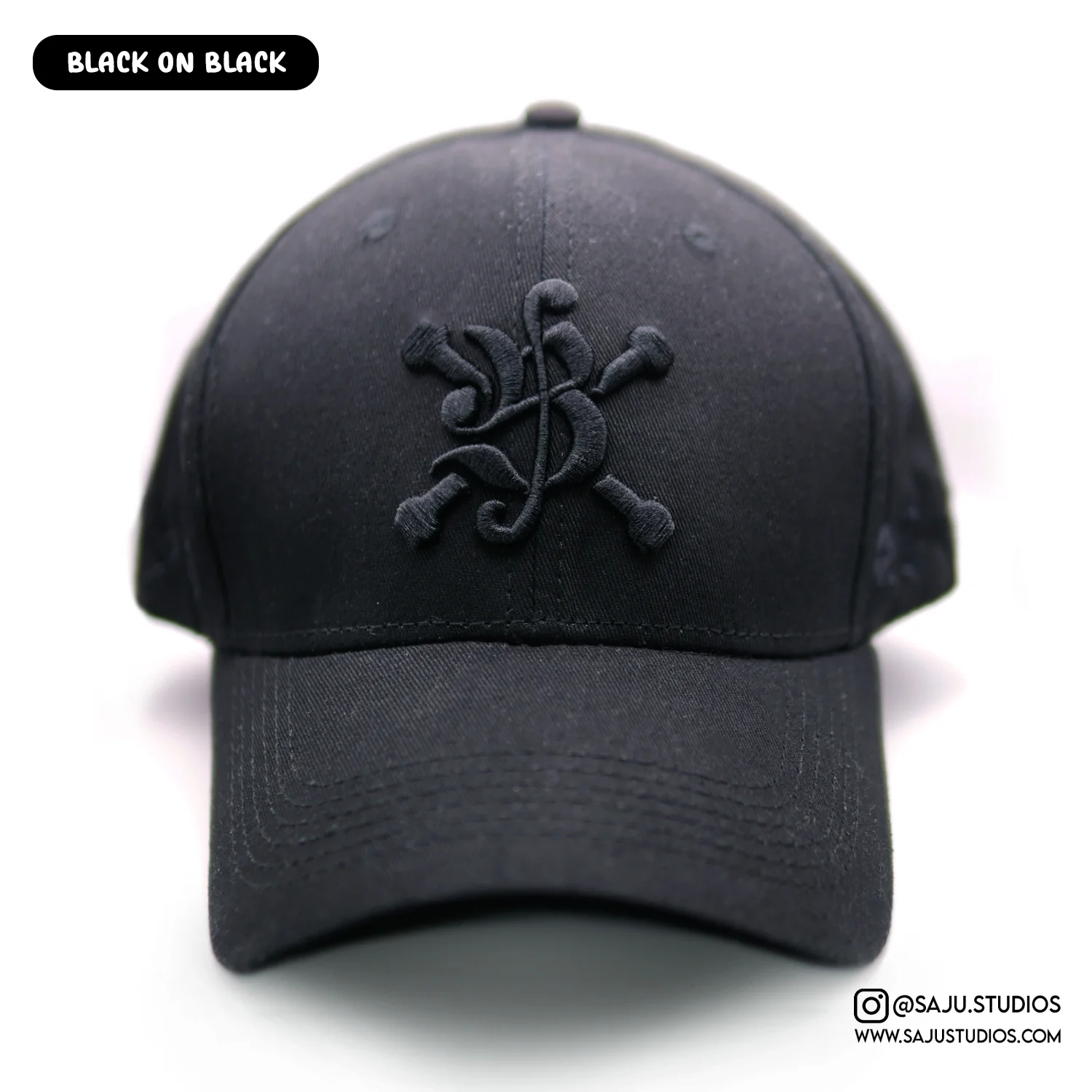Billion Berries Club Hat (Black on Black)