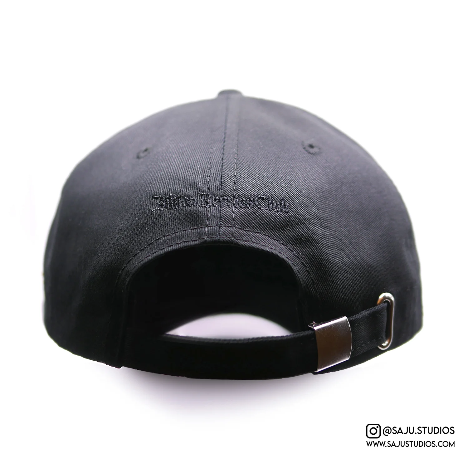 Billion Berries Club Hat (Black on Black) - Image 4