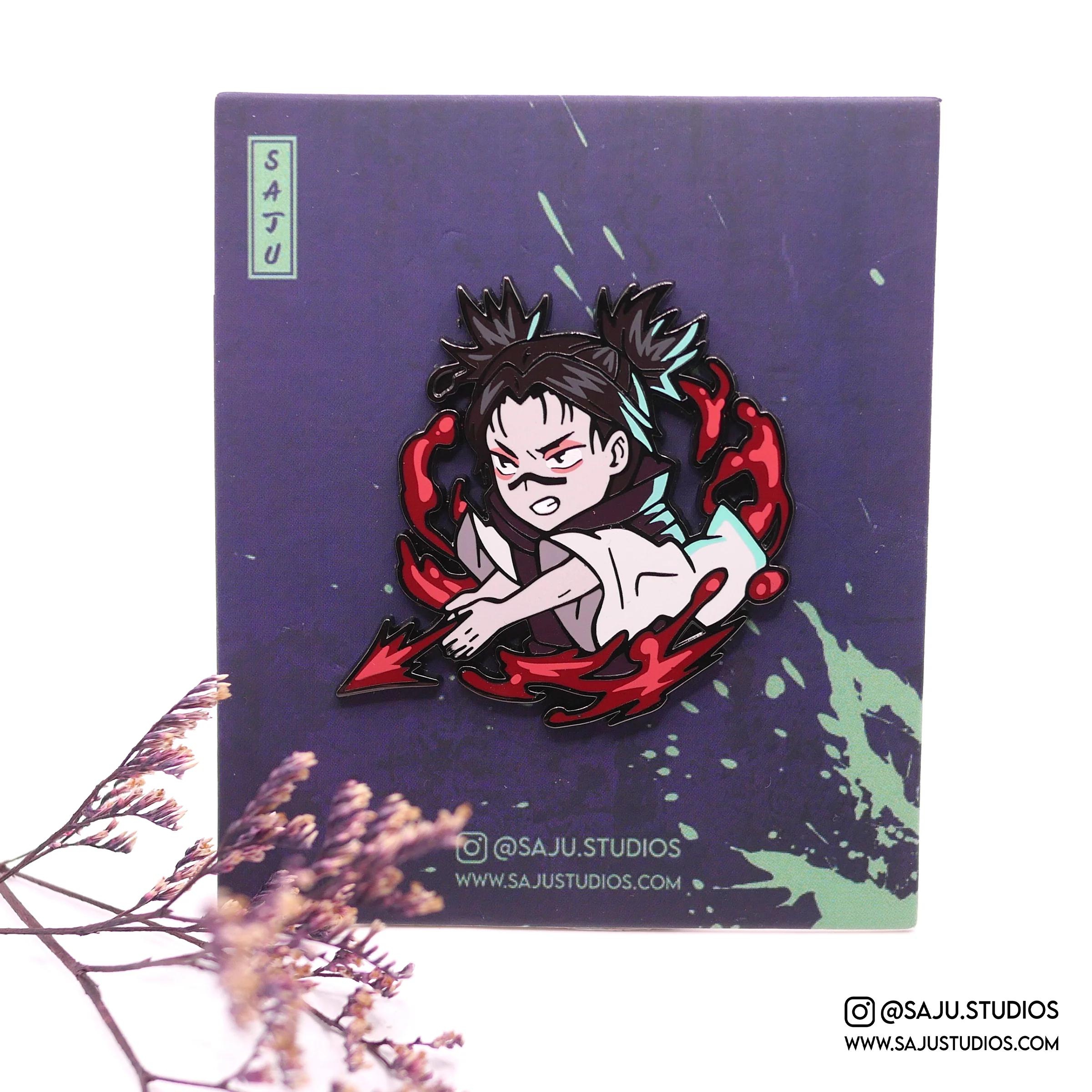 Blood Manipulation Enamel Pin - Image 3
