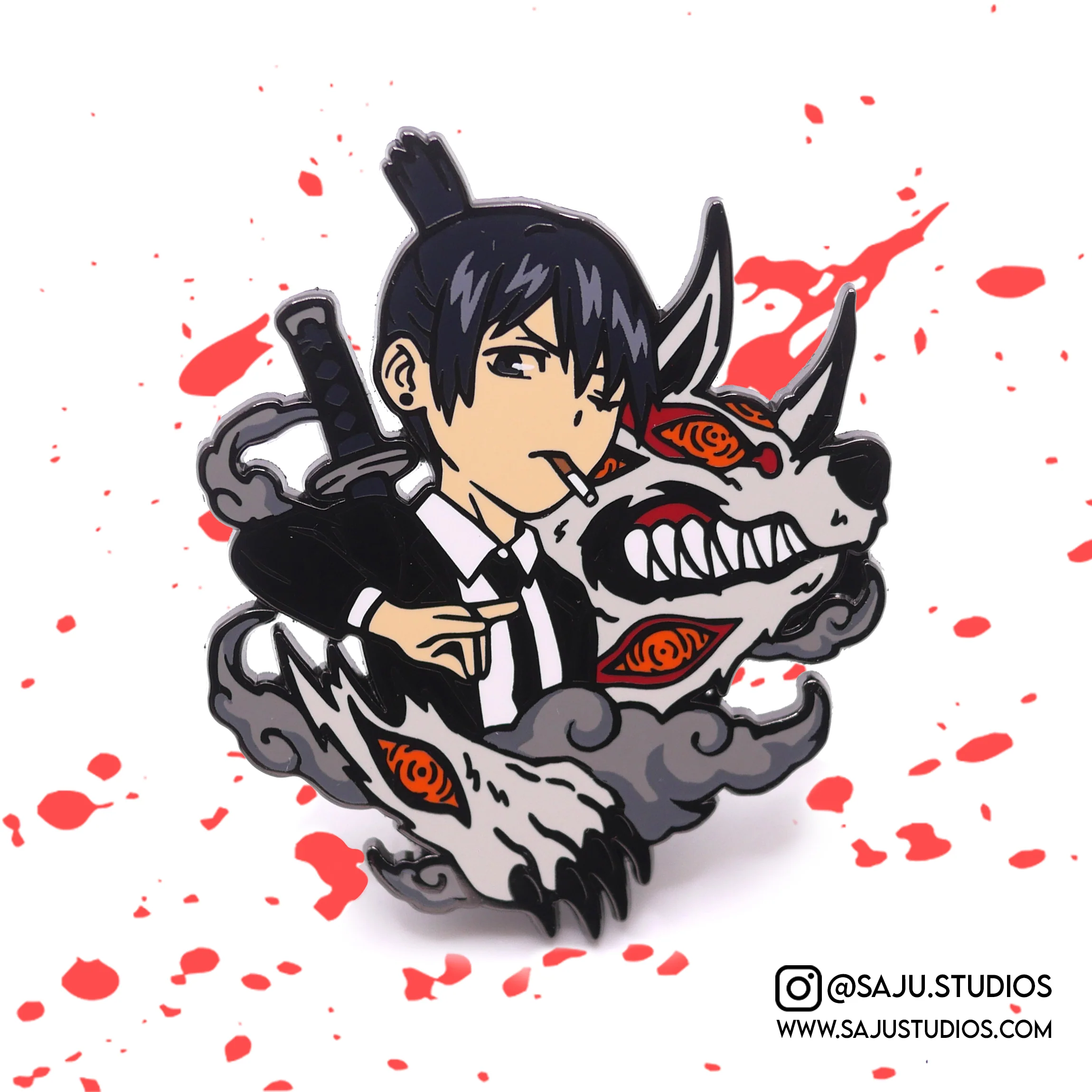 Chainsaw Enamel Pins - Image 4