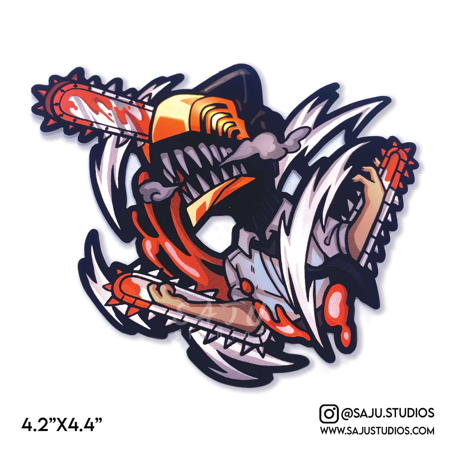 Chainsaw Metallic Decals - Image 3