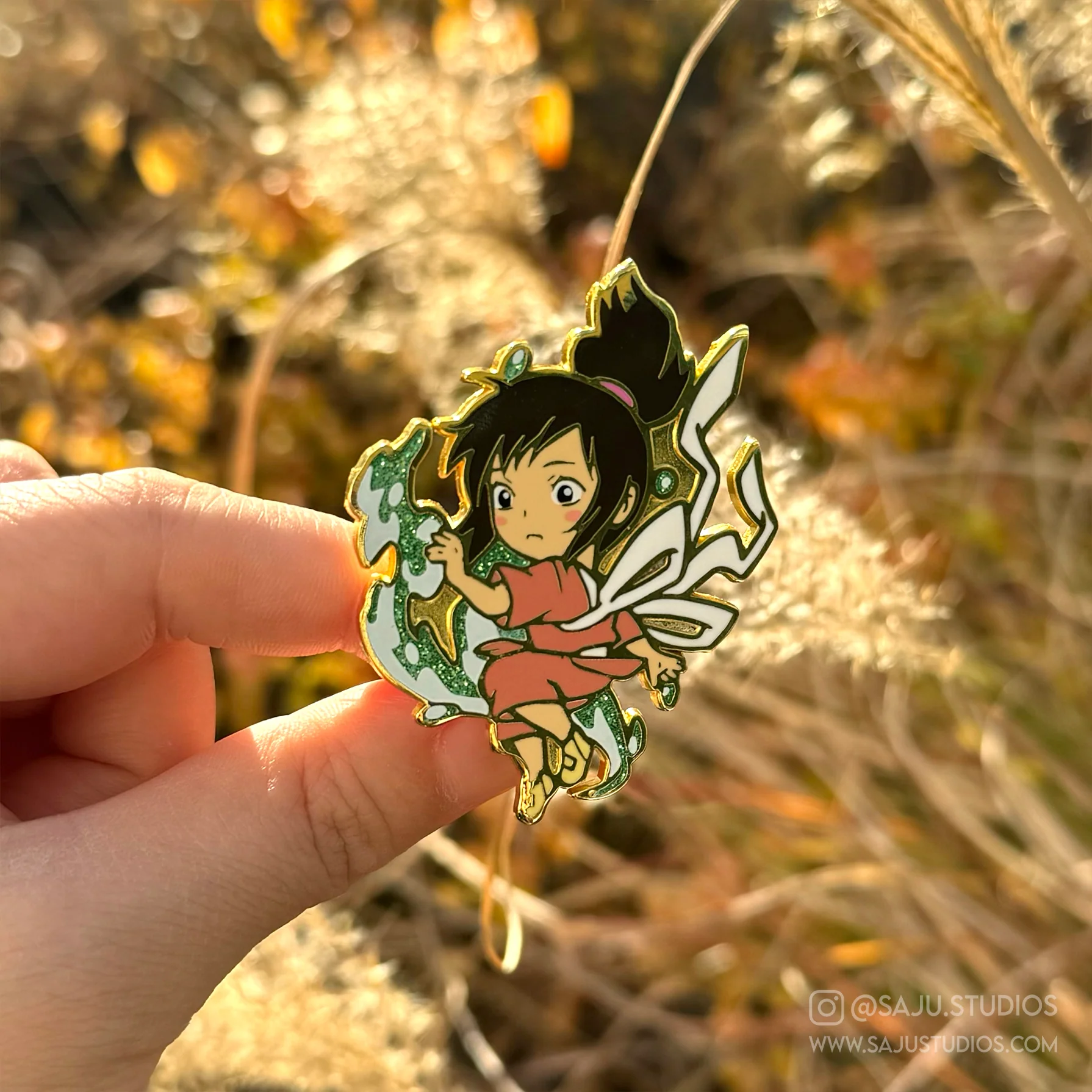Chihiro Enamel Pin - Image 2