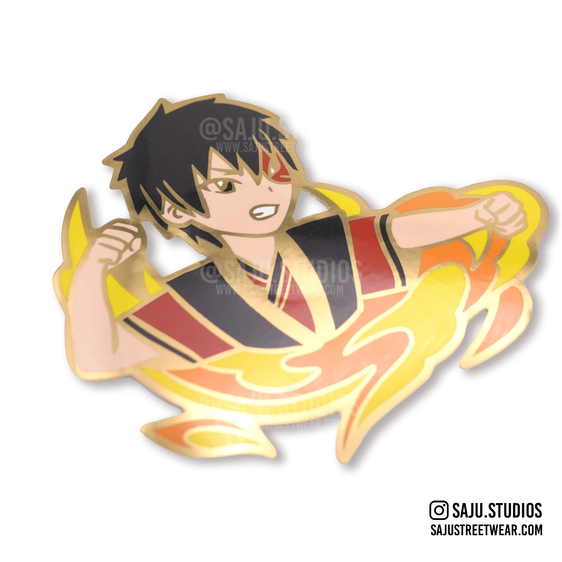 Fire Nation Metallic Decals - Image 3