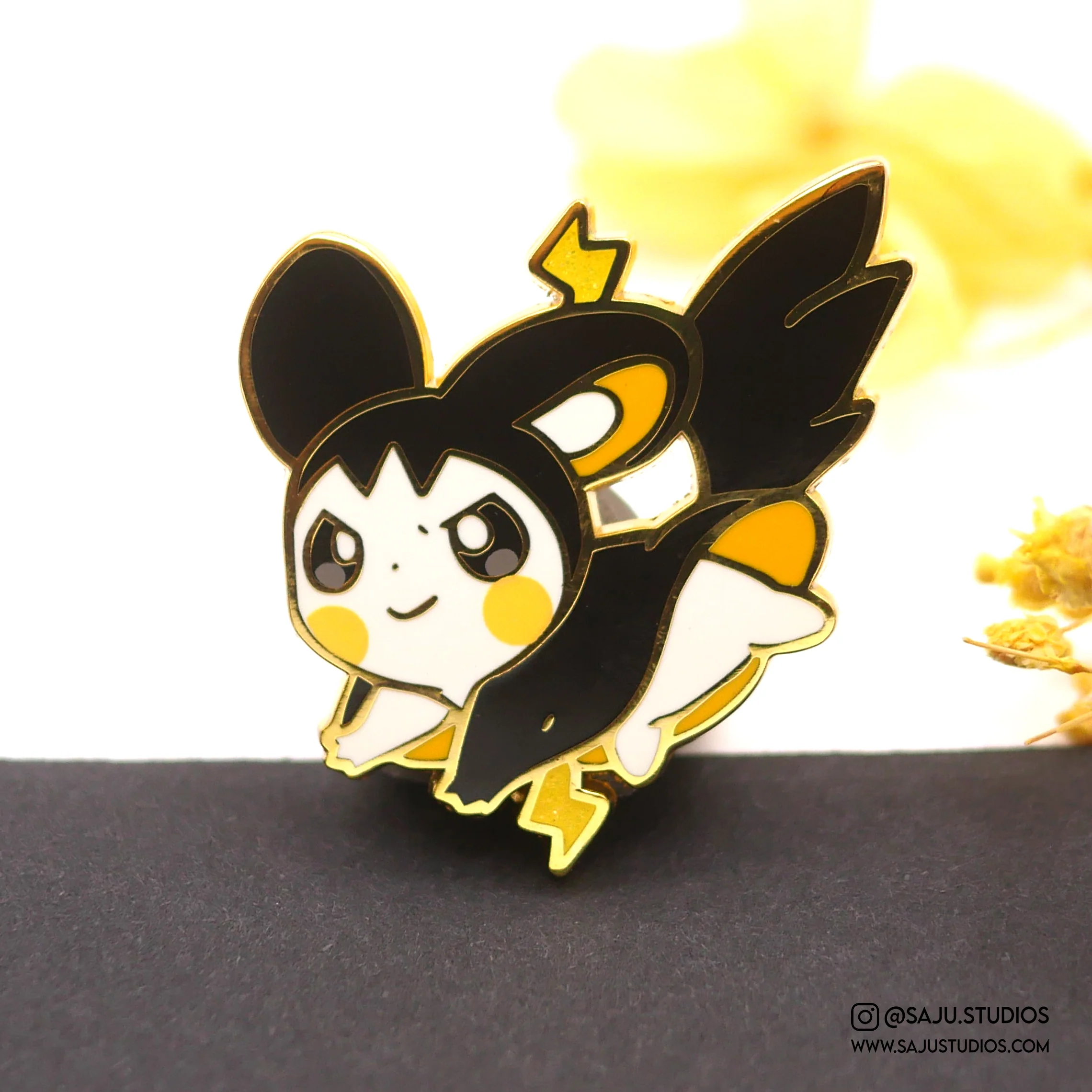 Flying Squirrel Enamel Pin