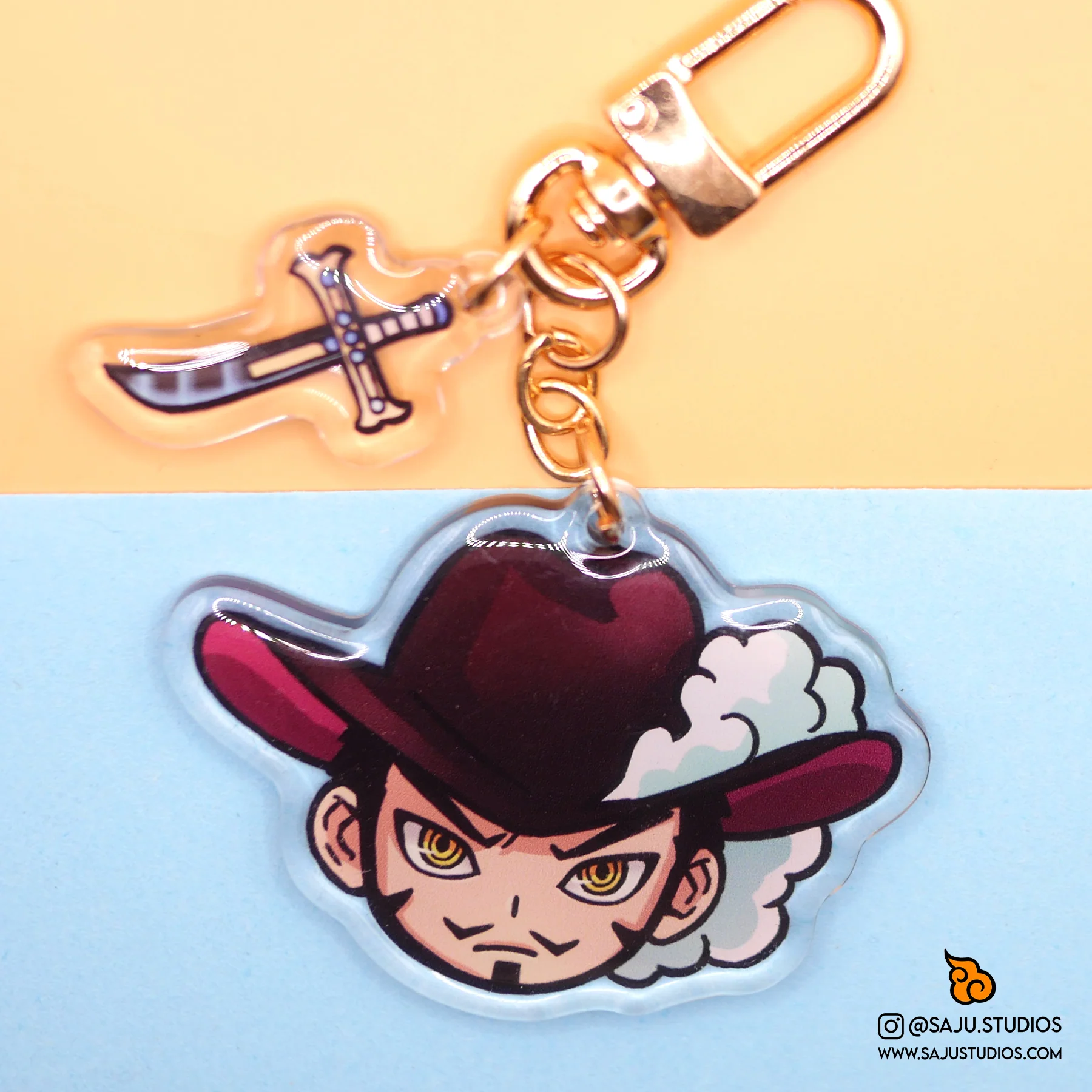 Hawk Eyes Keychain