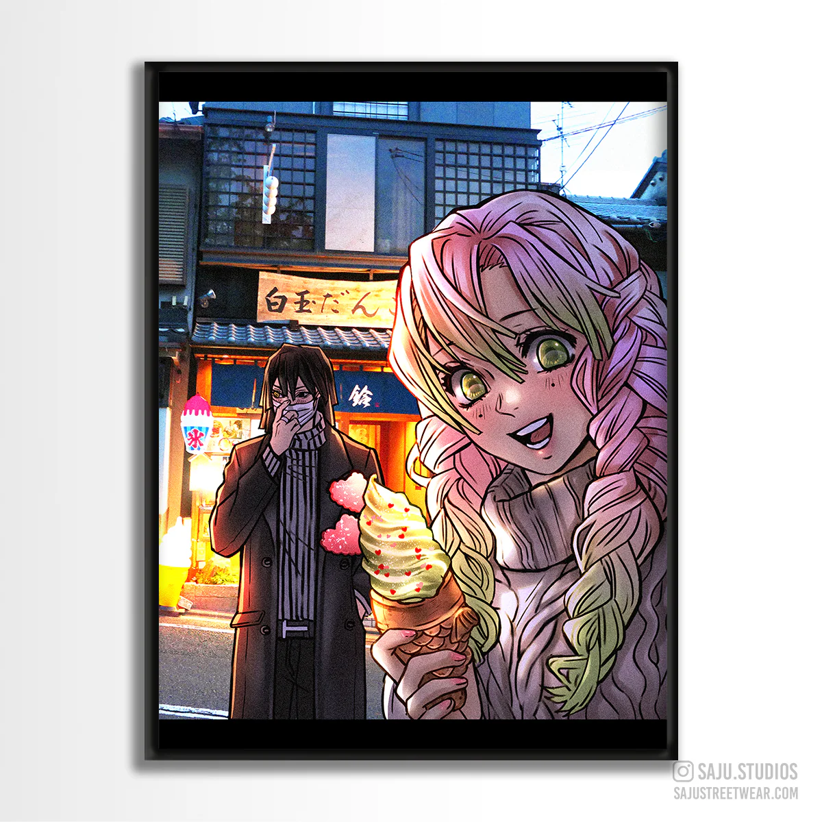 Ice Cream Date Print