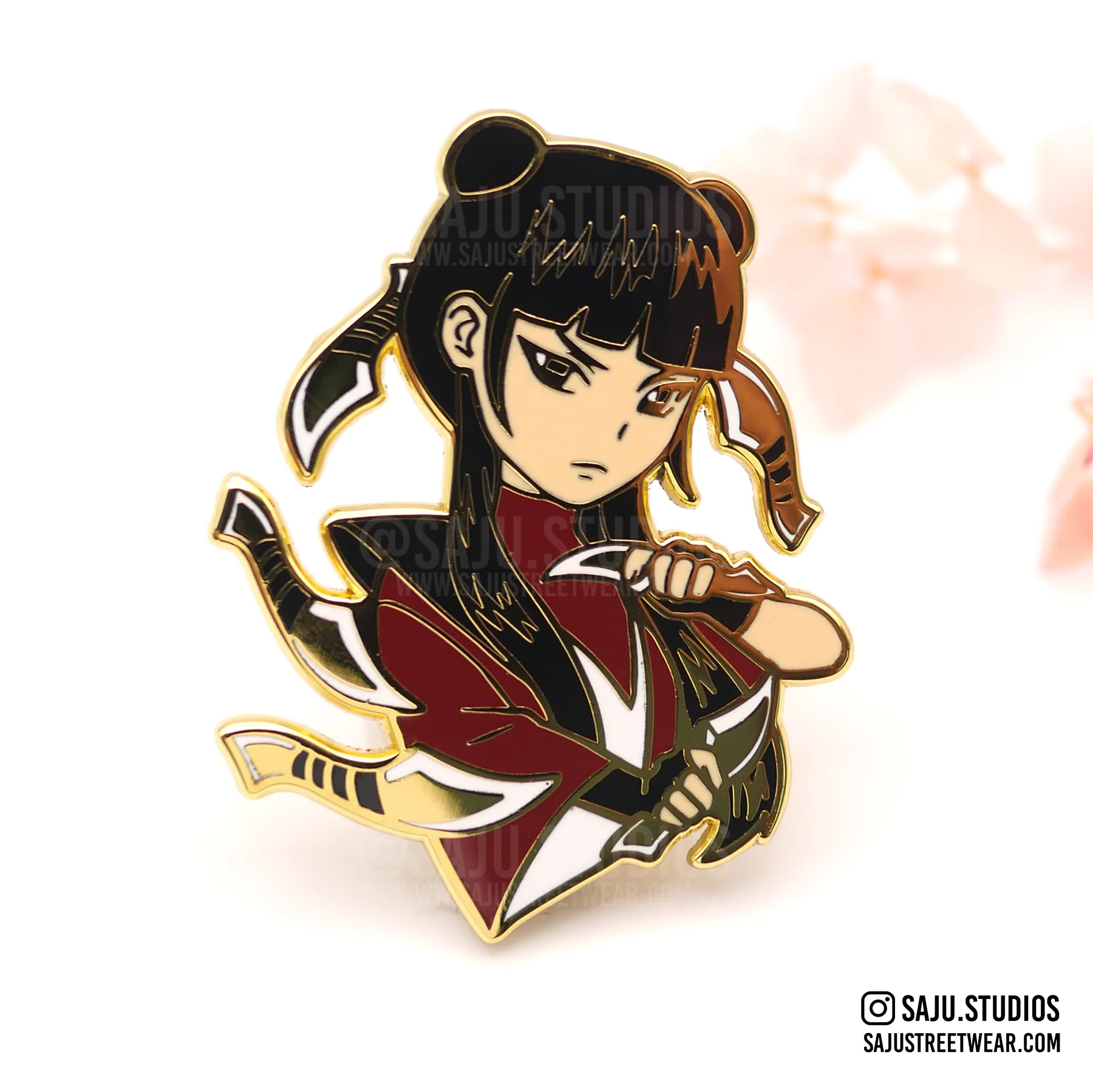 Mai Enamel Pin