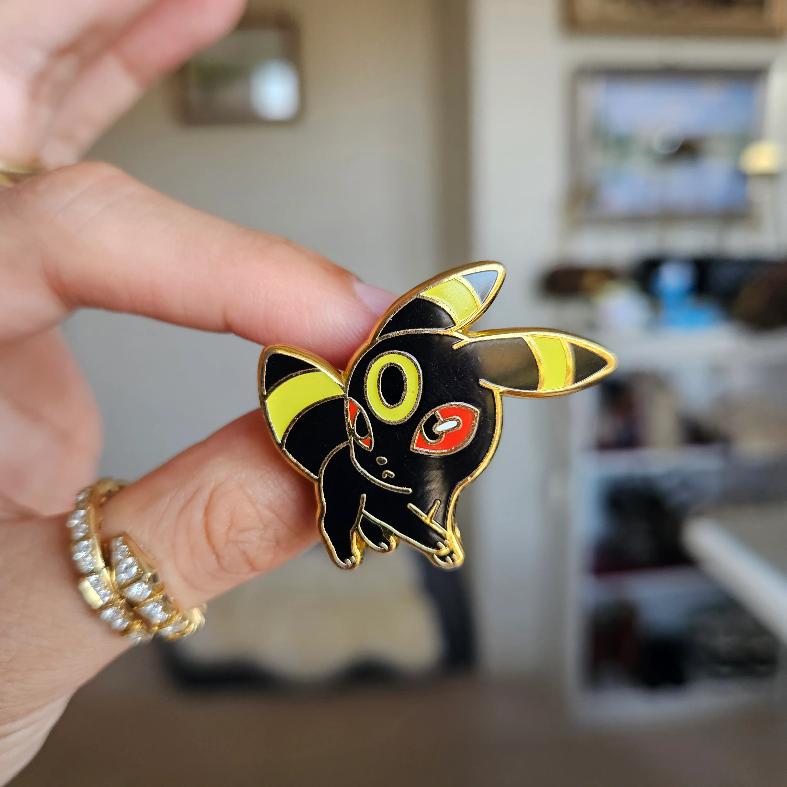 Moon Shard Enamel Pin - Image 2