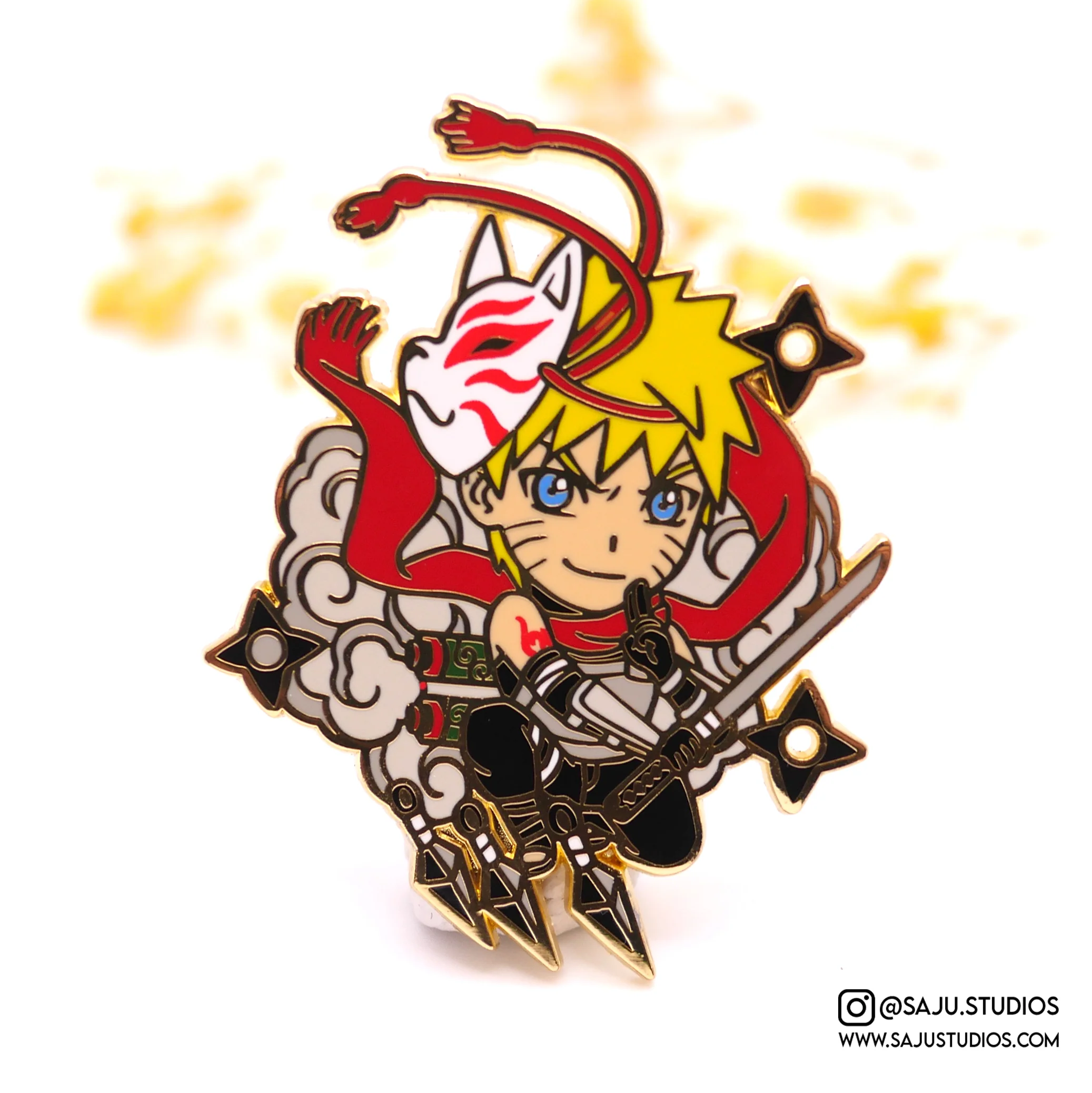 Ninja Hero Enamel Pins - Image 4