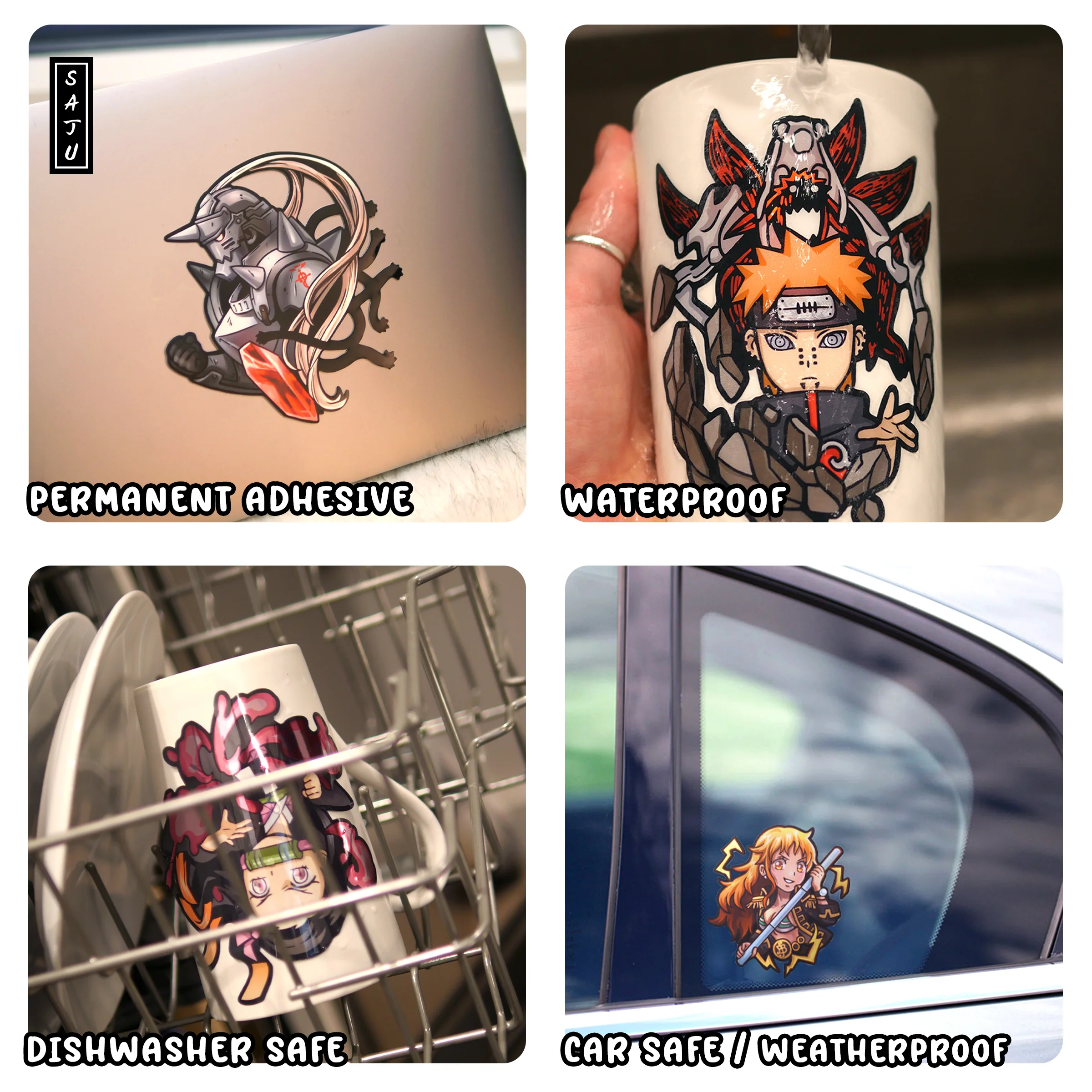 ATLA Spirits Metallic Decals - Image 2