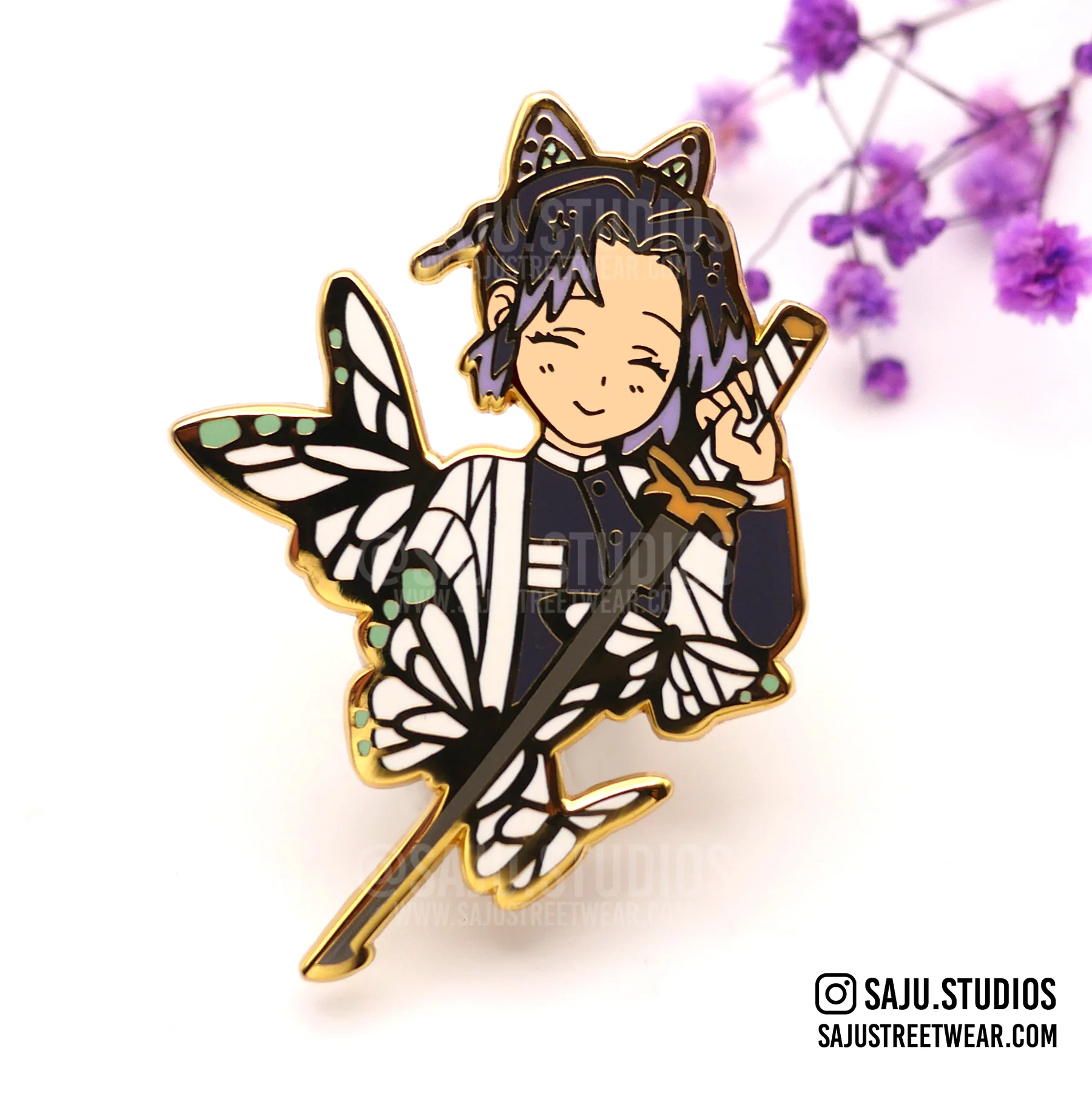 Pillars Enamel Pins - Image 2