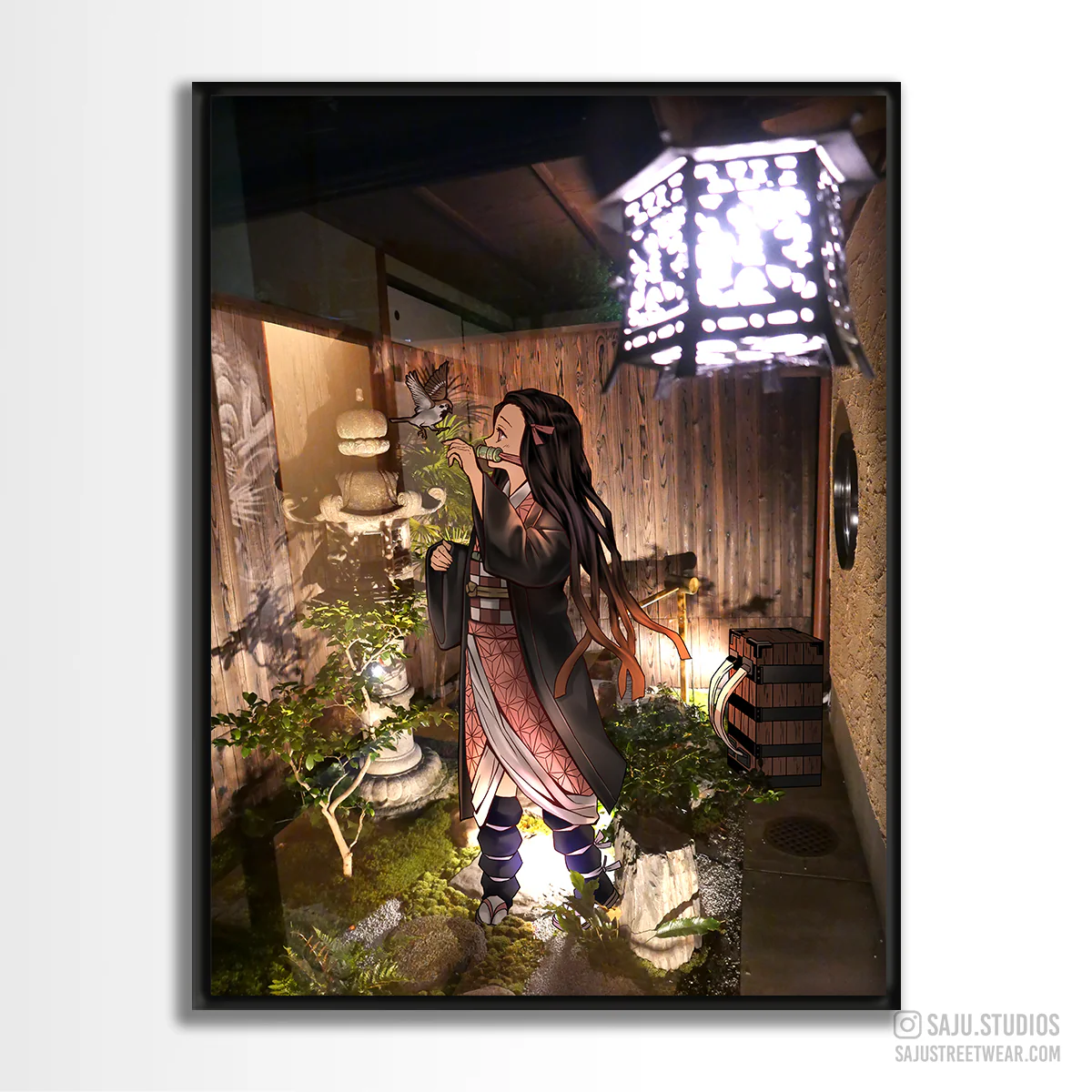 Kyoto Sparrow Print