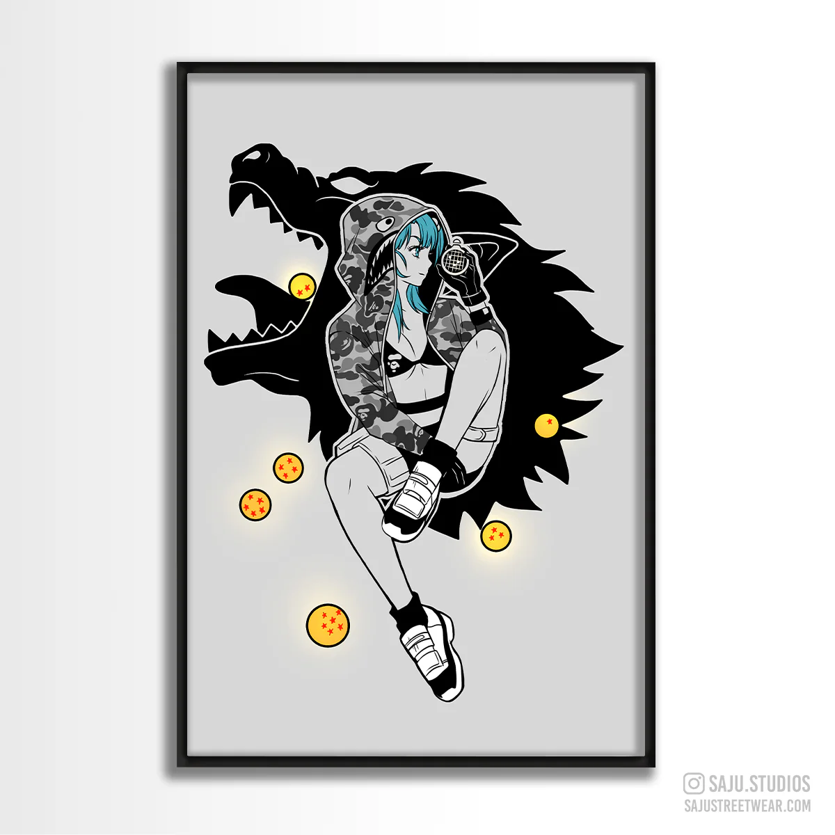 Streetwear Ape Print