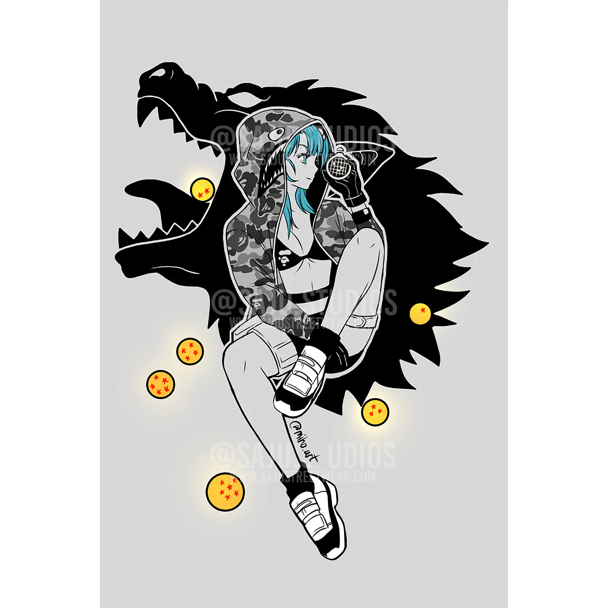 Streetwear Ape Print - Image 2