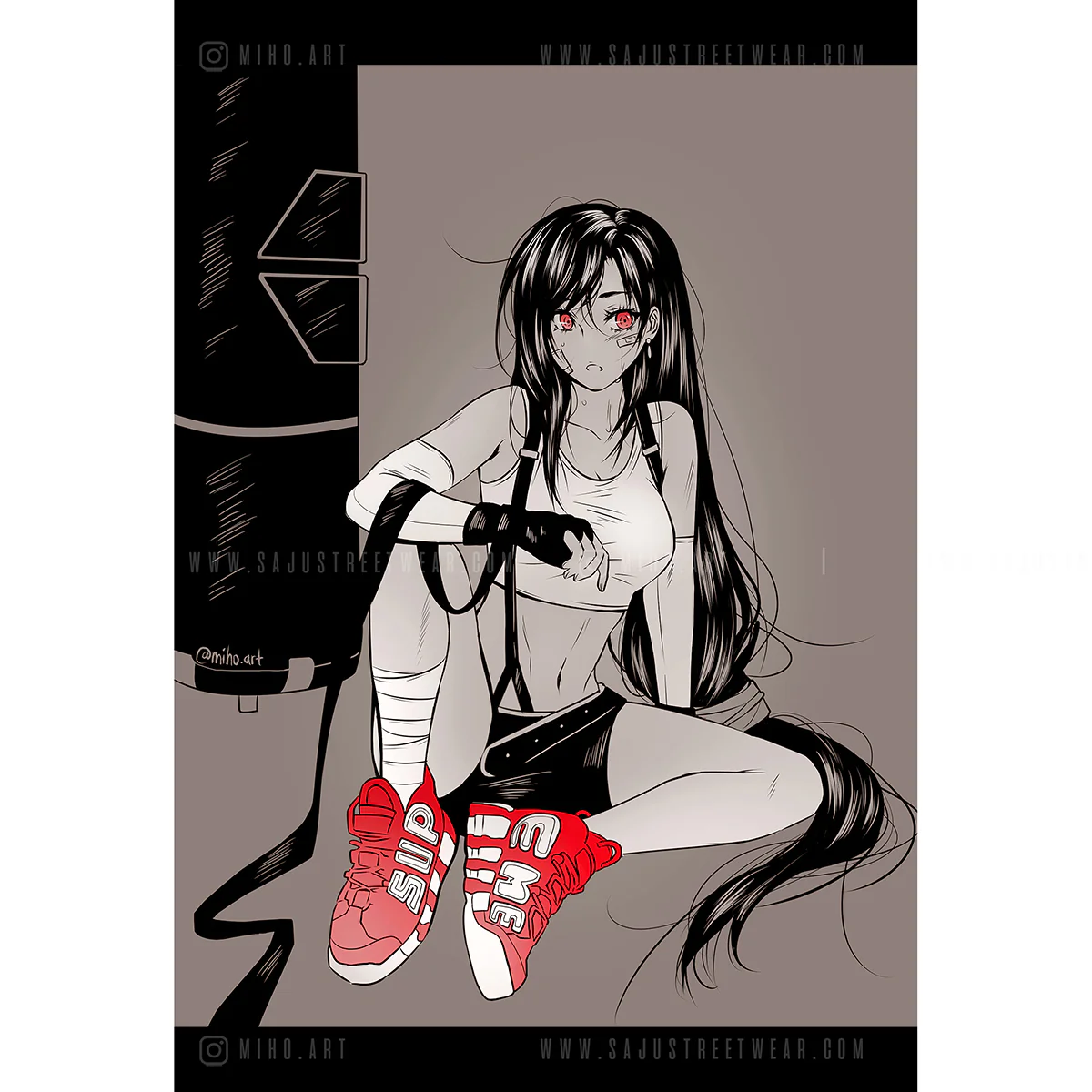 Streetwear Tifa Print - Image 2