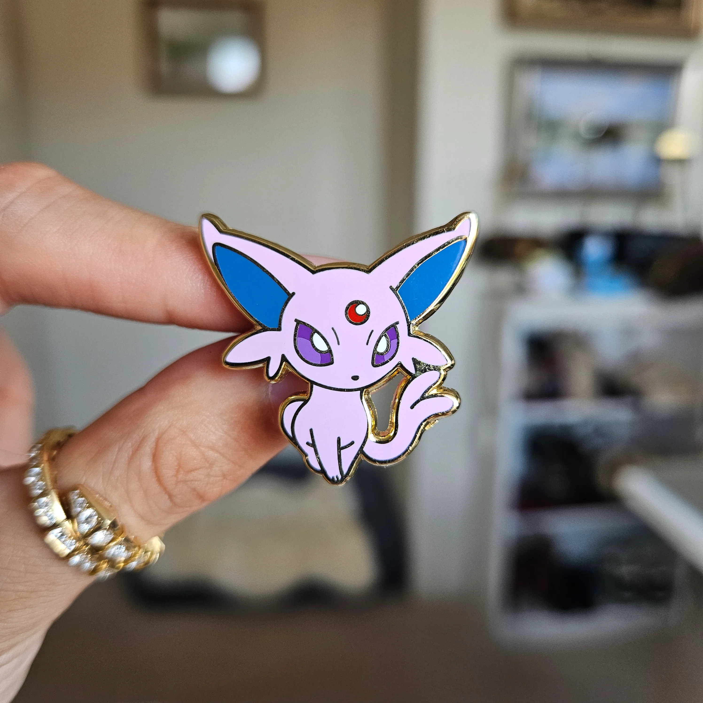 Sun Shard Enamel Pin - Image 2
