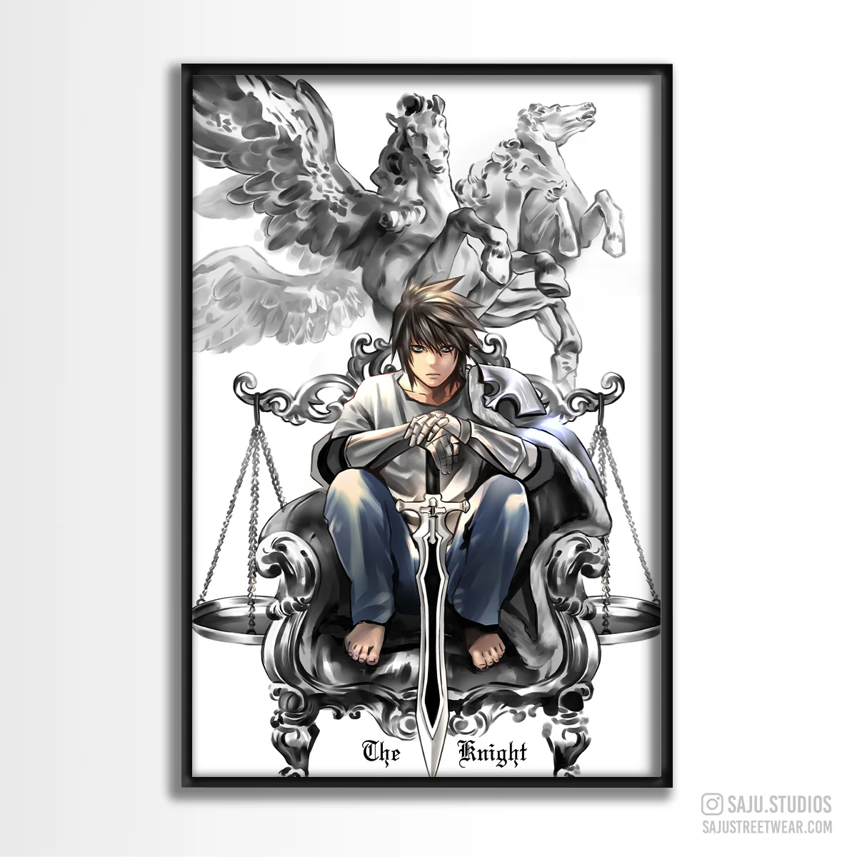 Death N. Chess Piece: The Knight