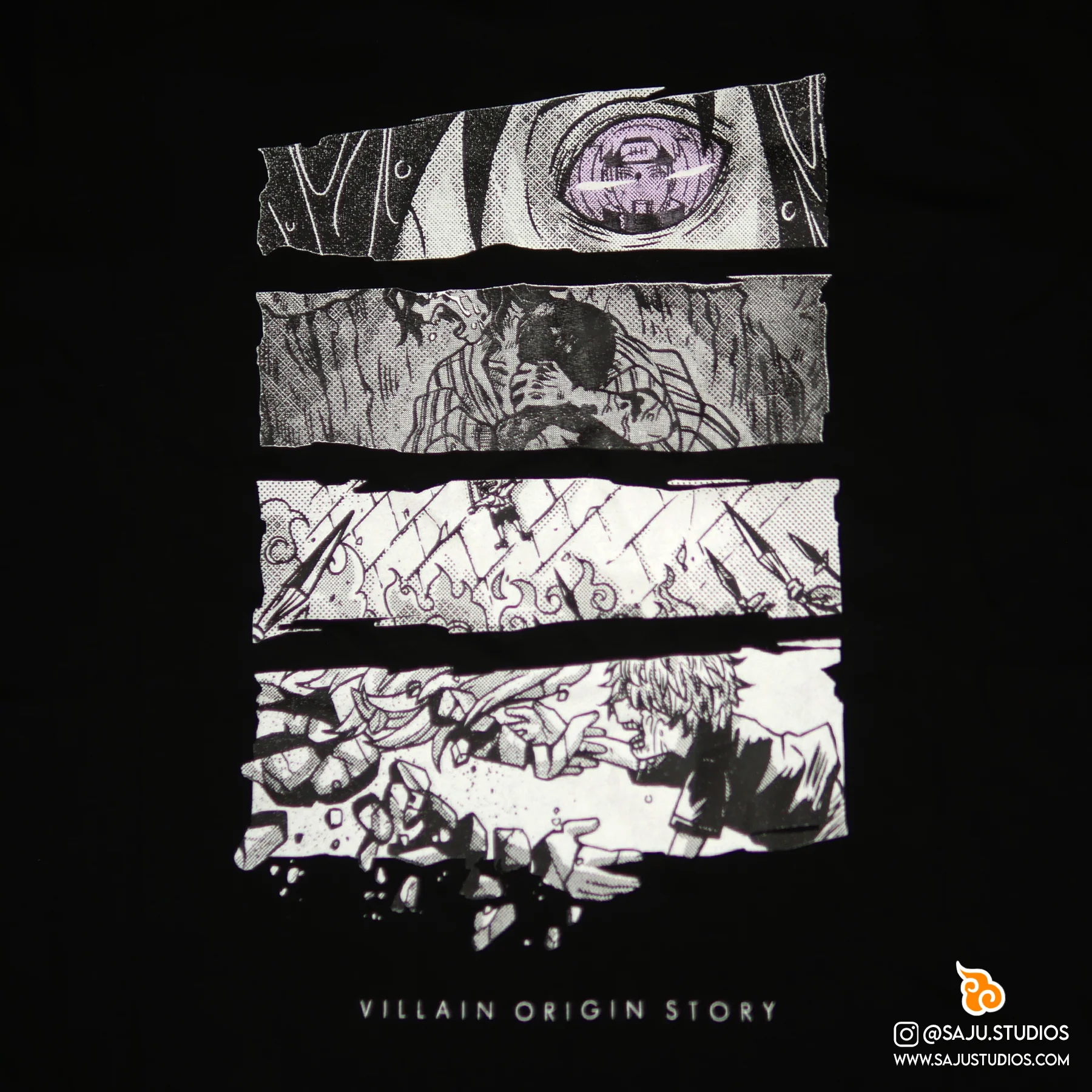 Villain Origin Story Shirt [Embroidered & Double-Sided] - Image 5