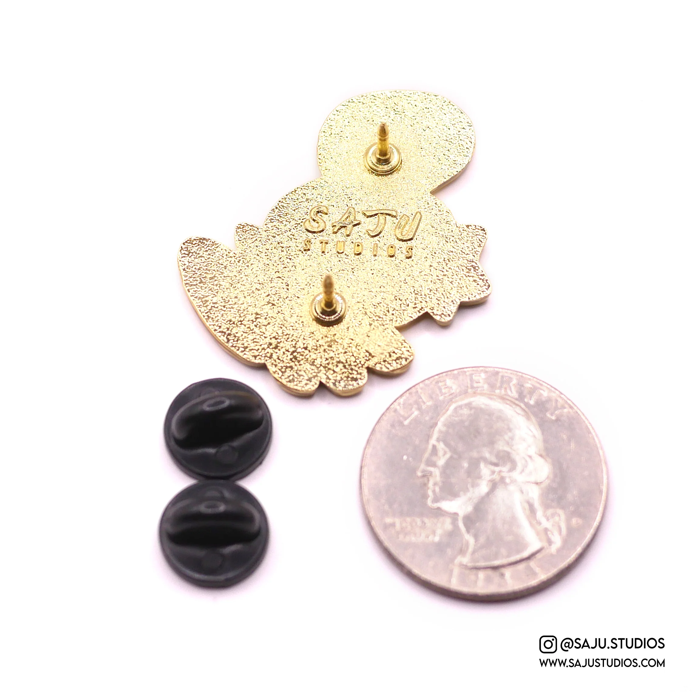 Water Mud Enamel Pin - Image 2
